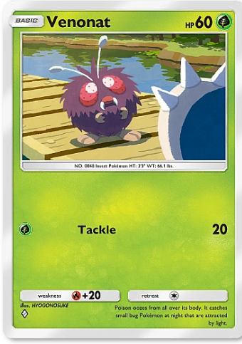 Pokemon TCG Pocket Cards: Venonat