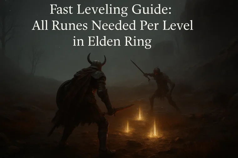 All Runes Needed Per Level in Elden Ring (Fast Leveling Tips)