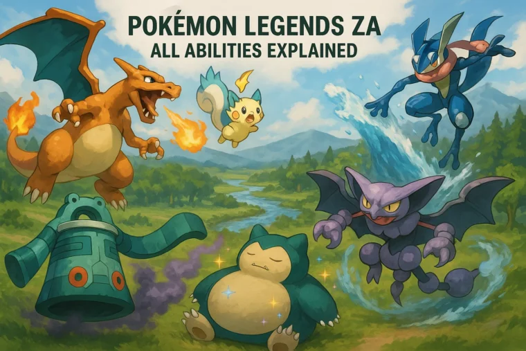 Pokémon Legends ZA: All Abilities Explained for Every Pokémon