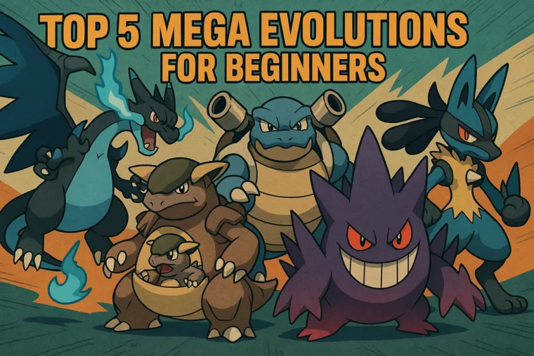 Pokémon Legends: Z-A Top 5 Mega Evolutions for Beginners